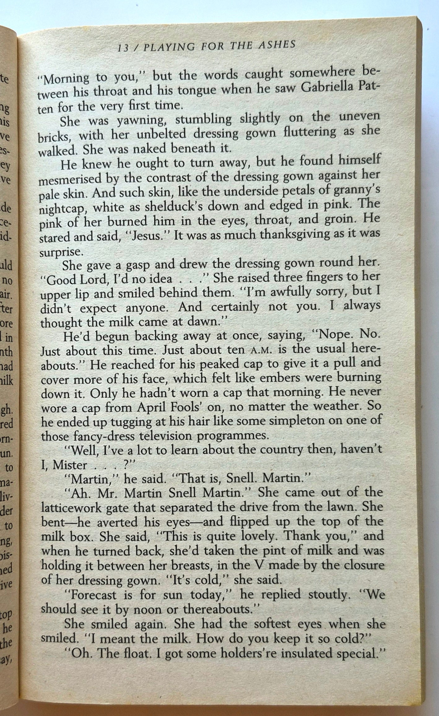 Playing for the Ashes von Elizabeth George (Inspector Lynley #7, Gut, 1995, Taschenbuch, 675 Seiten, Bantam Books)