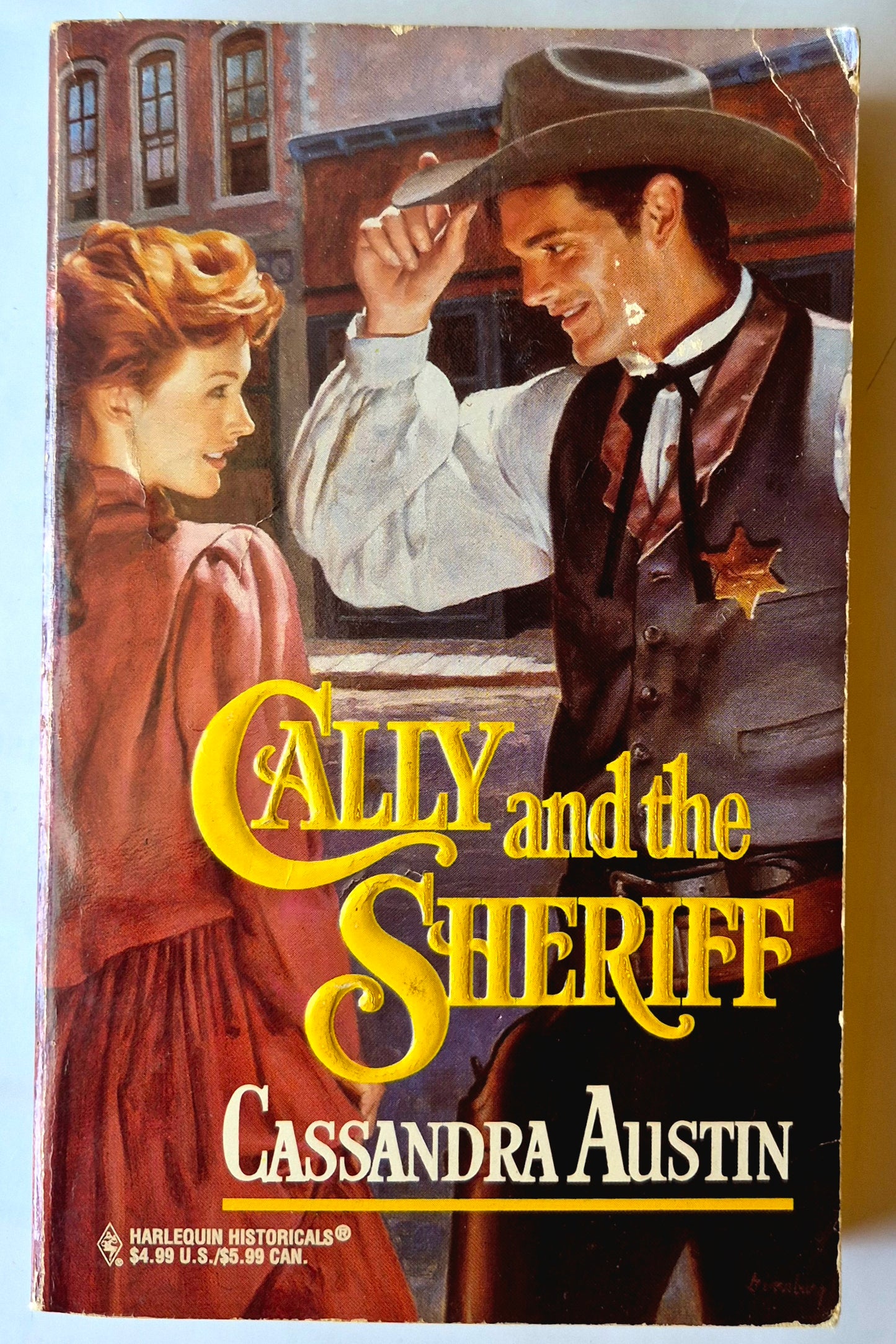 Cally and the Sheriff von Cassandra Austin (Gut, 1997, Taschenbuch, 299 S., Harlequin Historicals)