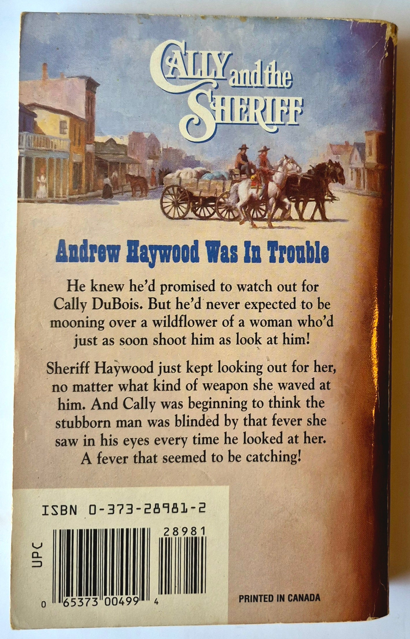 Cally and the Sheriff von Cassandra Austin (Gut, 1997, Taschenbuch, 299 S., Harlequin Historicals)