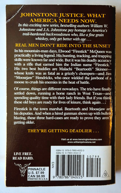 Firestick von William W. Johnstone (Gut, 2018, Taschenbuch, 393 Seiten, Pinnacle Books)