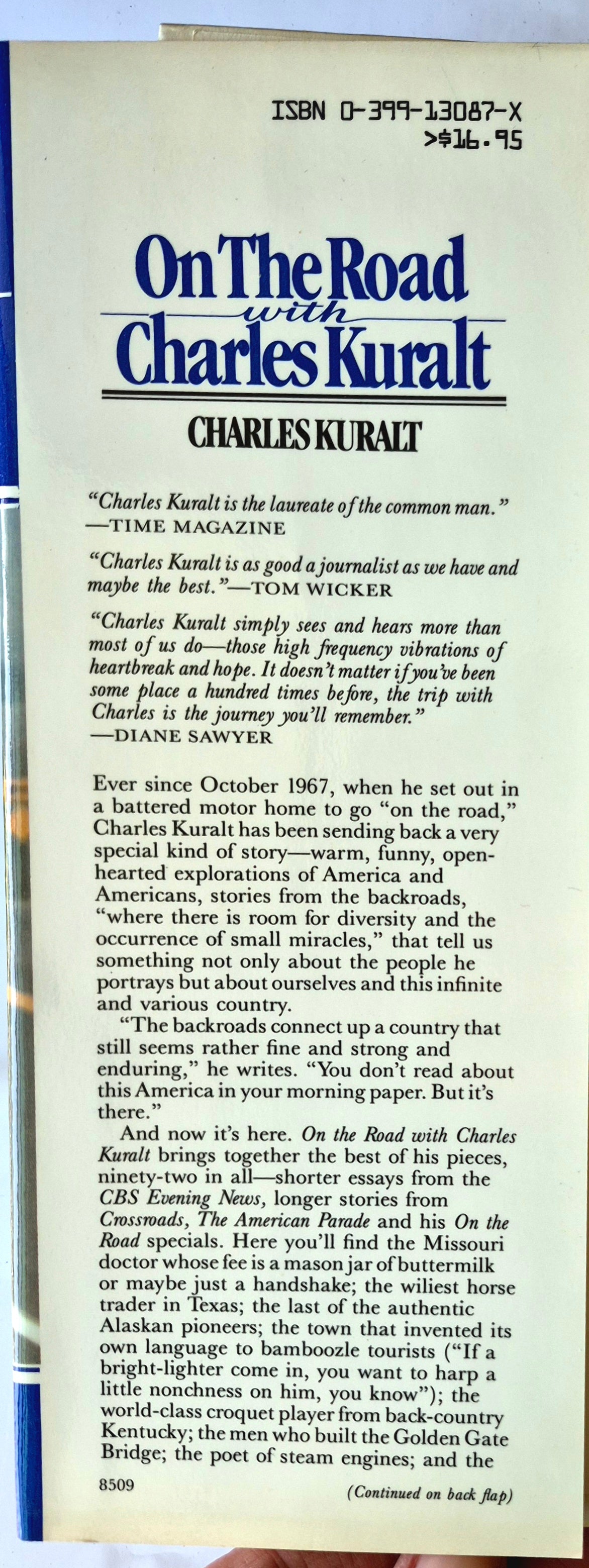 On the Road with Charles Kuralt von Charles Kuralt (Sehr gut, 1985, gebunden, 316 Seiten, G.P. Putnam's Sons)
