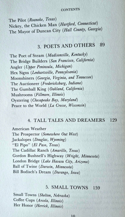 On the Road with Charles Kuralt von Charles Kuralt (Sehr gut, 1985, gebunden, 316 Seiten, G.P. Putnam's Sons)