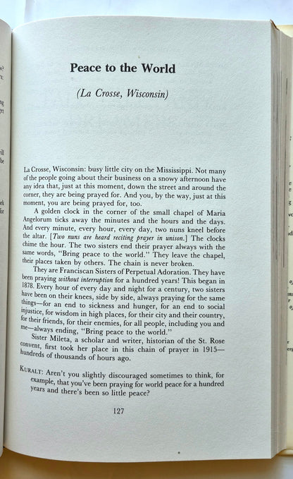 On the Road with Charles Kuralt von Charles Kuralt (Sehr gut, 1985, gebunden, 316 Seiten, G.P. Putnam's Sons)