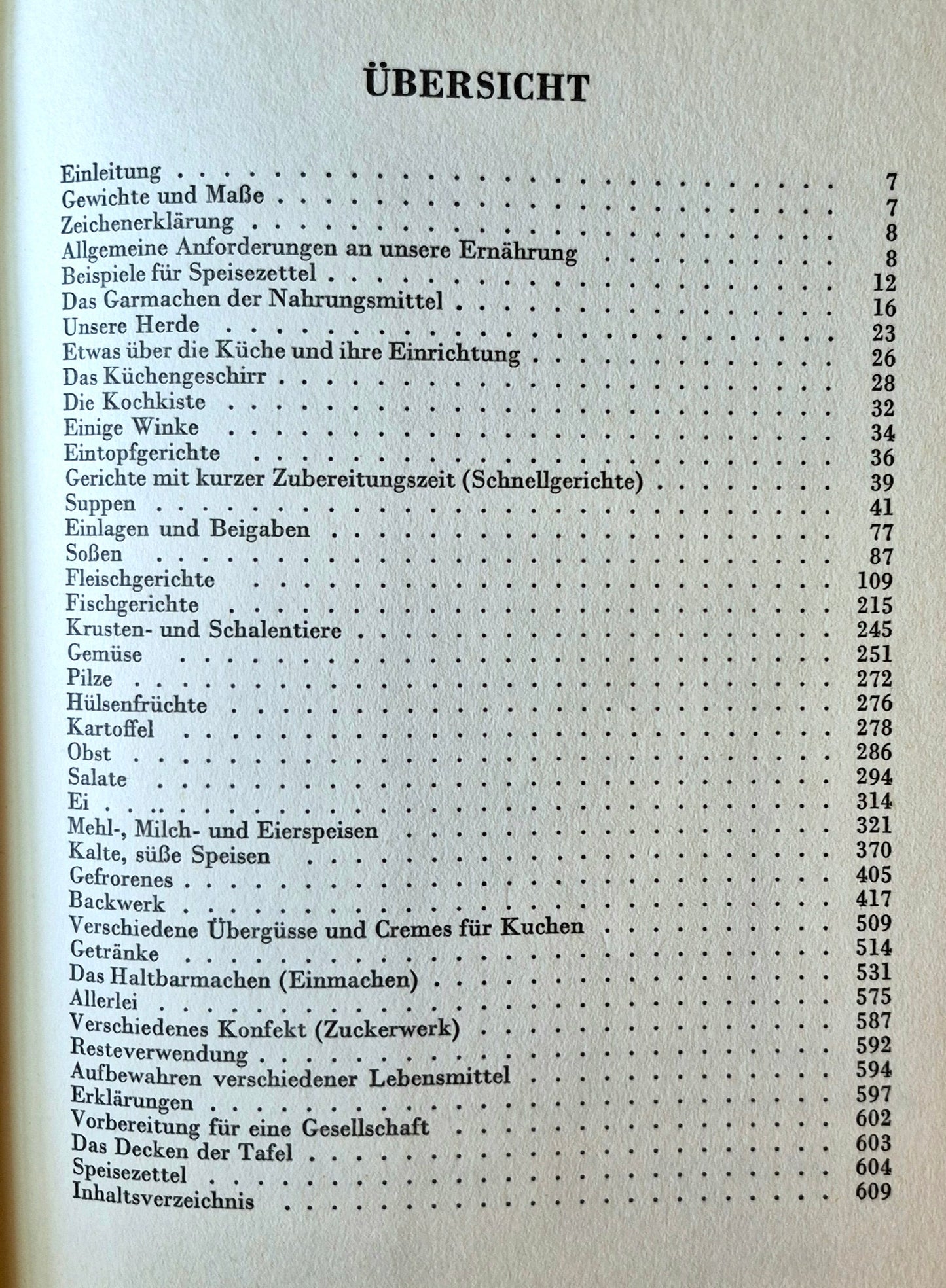 Doennigs Kochbuch bearbeitet von Gertrud Browtowski (Sehr gut, 1956?, HC, 639 S., Grafe und Unzer Verlag)