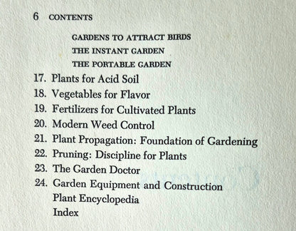 The American Home Garden Book and Plant Encyclopedia (Sehr gut, 1963, HC, 512 Seiten, M. Evans & Co.)