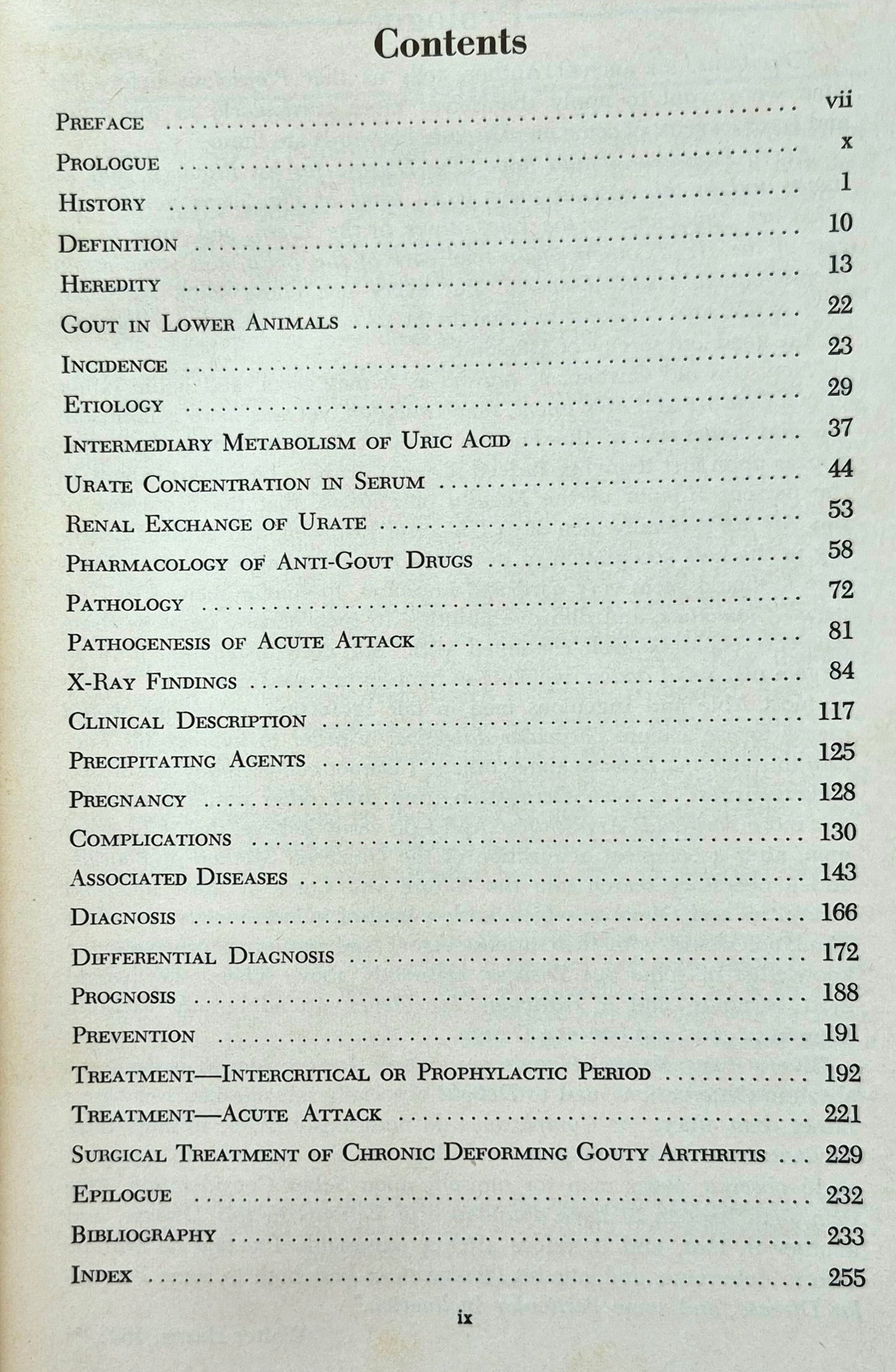 Gicht Zweite Auflage von John H. Talbott M.D. (Gut, 1964, gebunden, 261 Seiten, Grune & Stratton)