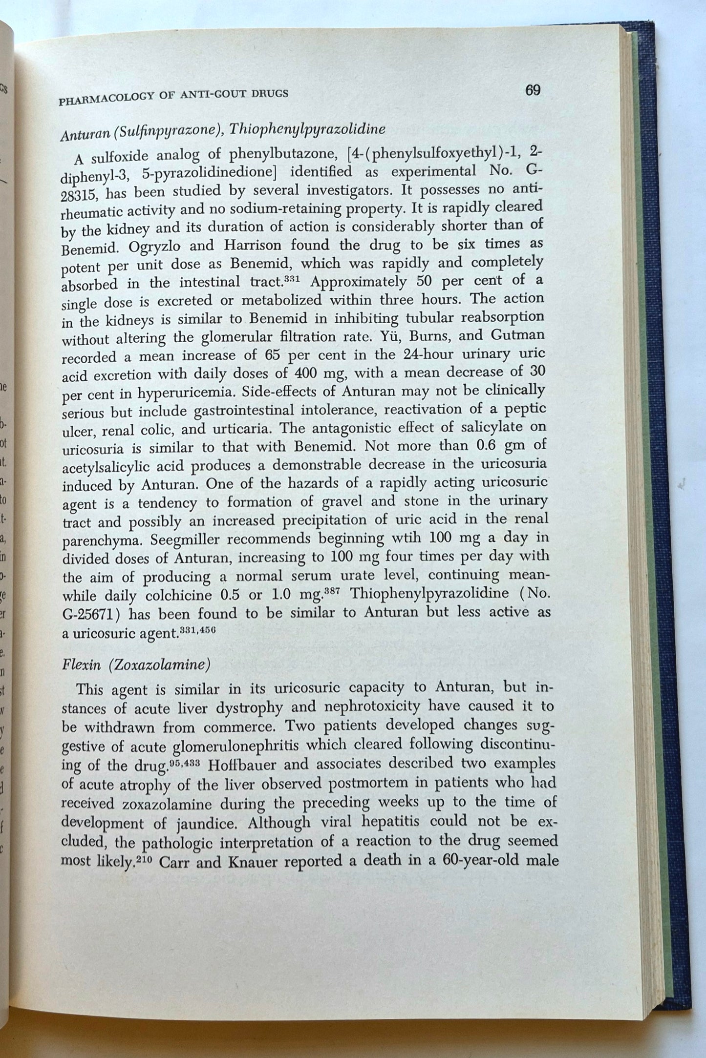 Gicht Zweite Auflage von John H. Talbott M.D. (Gut, 1964, gebunden, 261 Seiten, Grune & Stratton)