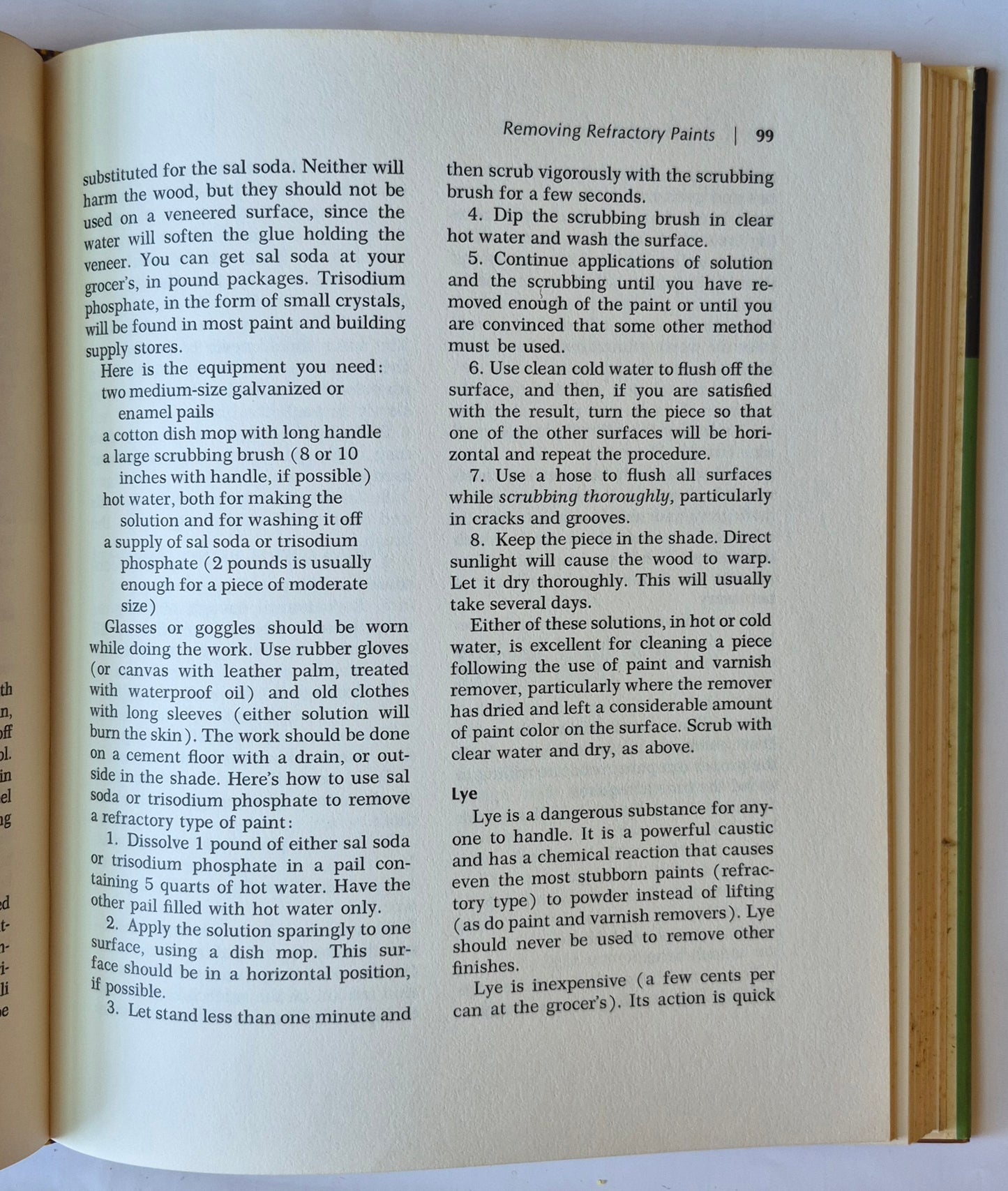 The Complete Book of Furniture Repair and Refinishing von Ralph Parsons Kinney (Sehr gut, 1971, gebunden, 276 Seiten, Charles Scribner's Sons)