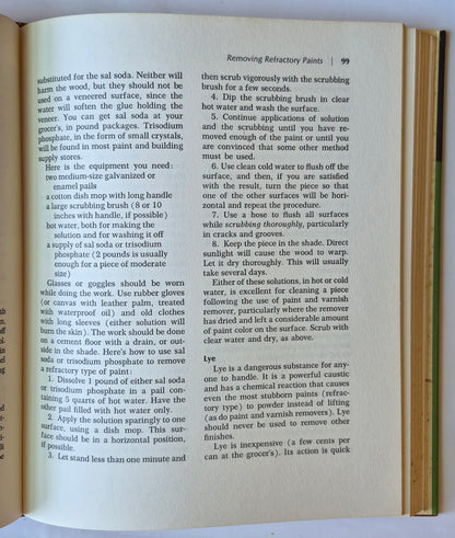 The Complete Book of Furniture Repair and Refinishing von Ralph Parsons Kinney (Sehr gut, 1971, gebunden, 276 Seiten, Charles Scribner's Sons)