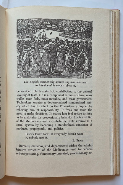 The Peter-Prinzip oder Wie man vermeidet, ein Idiot zu sein von Laurence J. Peter (Sehr gut, 1972, gebunden, 224 Seiten, William Morrow & Co)