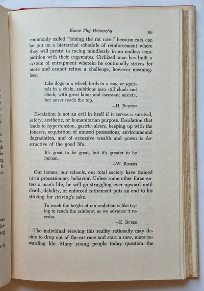 The Peter-Prinzip oder Wie man vermeidet, ein Idiot zu sein von Laurence J. Peter (Sehr gut, 1972, gebunden, 224 Seiten, William Morrow & Co)