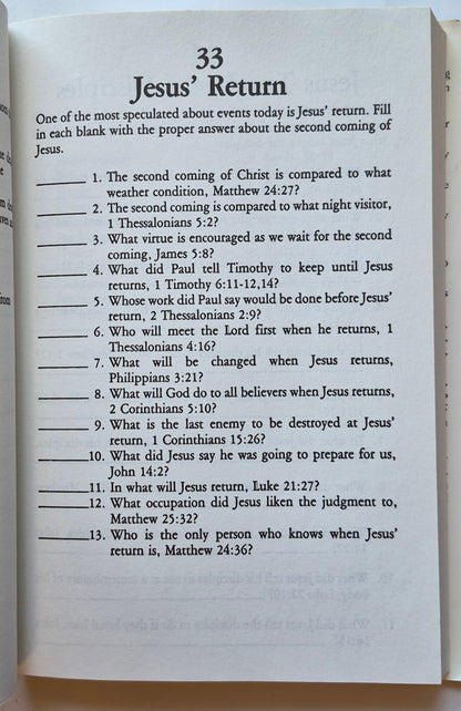 3,285 Bible Questions & Answers by Emily Filipi (Very good, 1990, HC, 325 pgs, Wings Books)