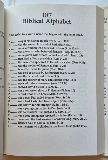 3,285 Bible Questions & Answers by Emily Filipi (Very good, 1990, HC, 325 pgs, Wings Books)