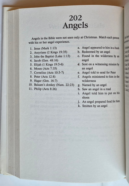 3,285 Bible Questions & Answers by Emily Filipi (Very good, 1990, HC, 325 pgs, Wings Books)