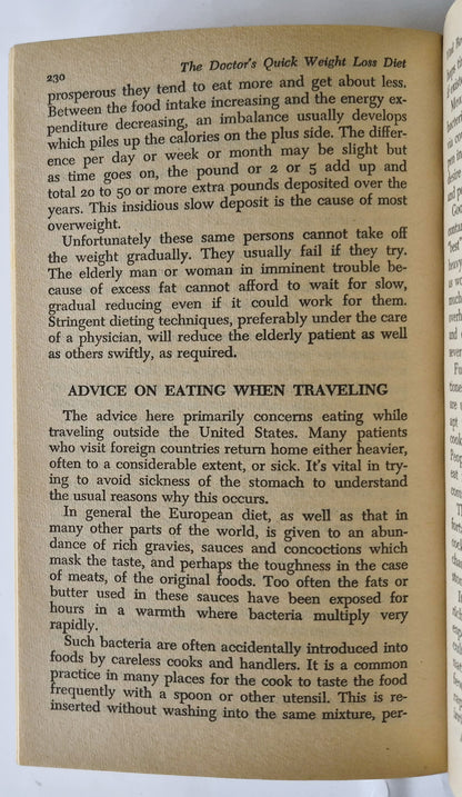 The Doctor's Quick Weight Loss Diet von Irwin M. Stillman; Samm S. Baker (Sehr gut, 1983, Taschenbuch, 252 Seiten, Dell)