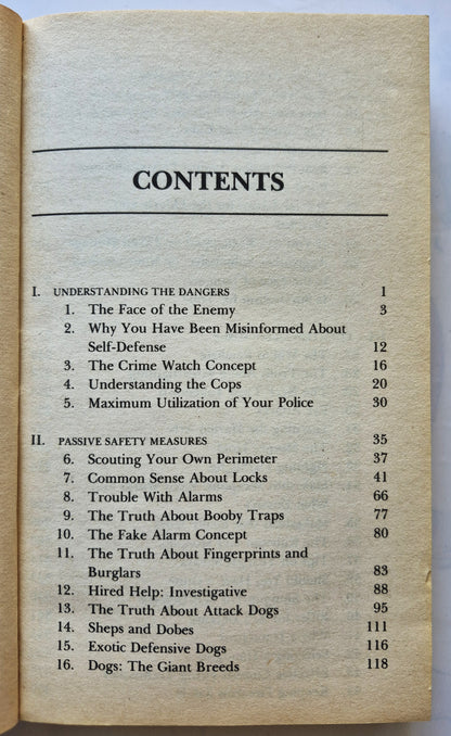 The Truth about Self Protection von Massad F. Ayoob (Sehr gut, 1991, Pbk, 420 S., Bantam Books)