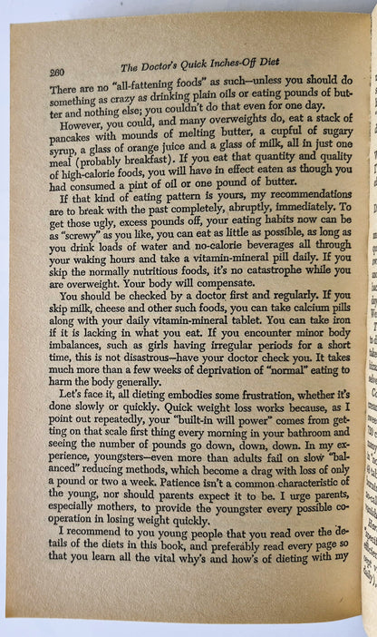 The Doctor's Quick Inches-Off Diet von Irwin M. Stillman; Samm S. Baker (Sehr gut, 1983, Taschenbuch, 311 Seiten, Dell)
