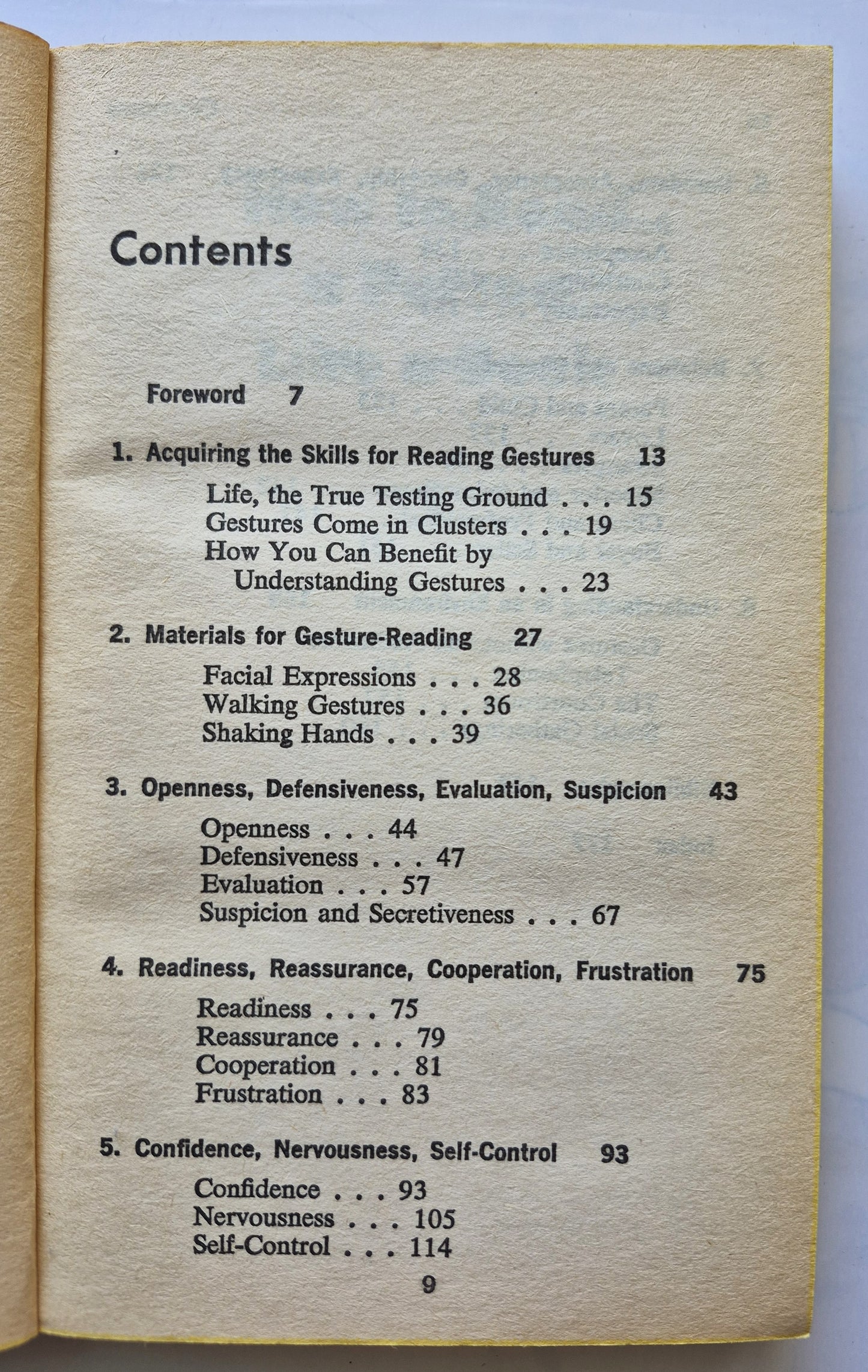 Die Kunst, Menschen zu lesen von Gerald I. Nierenberg; Henry H. Calero (Sehr gut, 1973, Taschenbuch, 189 S., Pocket Books)