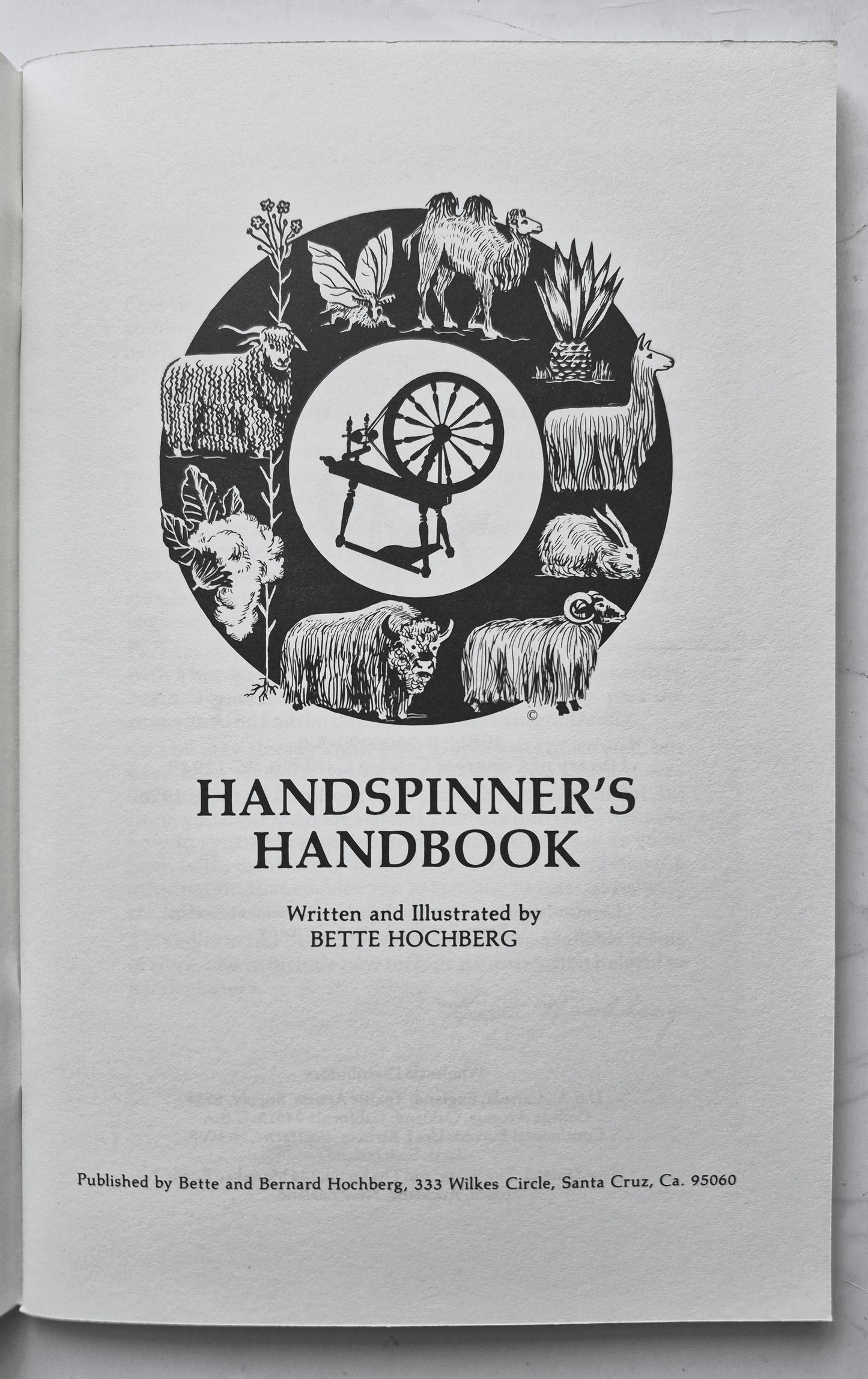 Handspinner's Handbook von Bette Hochberg (Sehr gut, 1980, Taschenbuch, 66 Seiten)