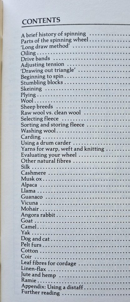 Handspinner's Handbook von Bette Hochberg (Sehr gut, 1980, Taschenbuch, 66 Seiten)