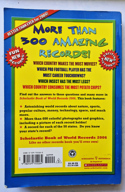 Scholastic Buch der Weltrekorde 2006 von Jenifer Corr Morse (Gut, 2007, Taschenbuch, 320 Seiten)