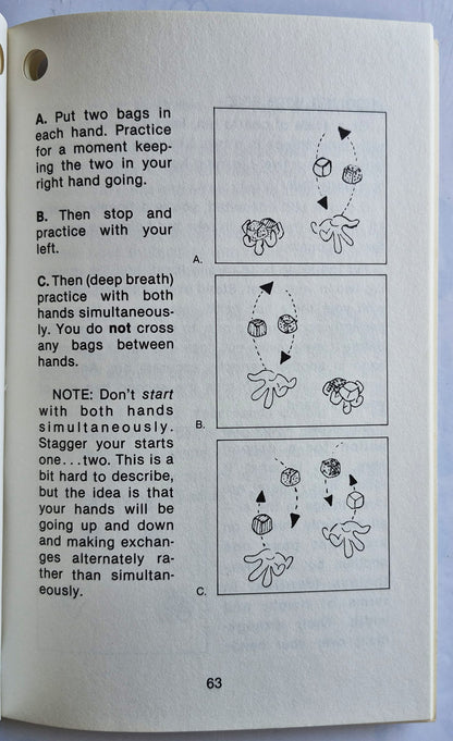 Juggling for the Complete Klutz von John Cassidy; B.C. Rimbeaux (Sehr gut, 1981, Taschenbuch, 69 Seiten, Kluz Press)