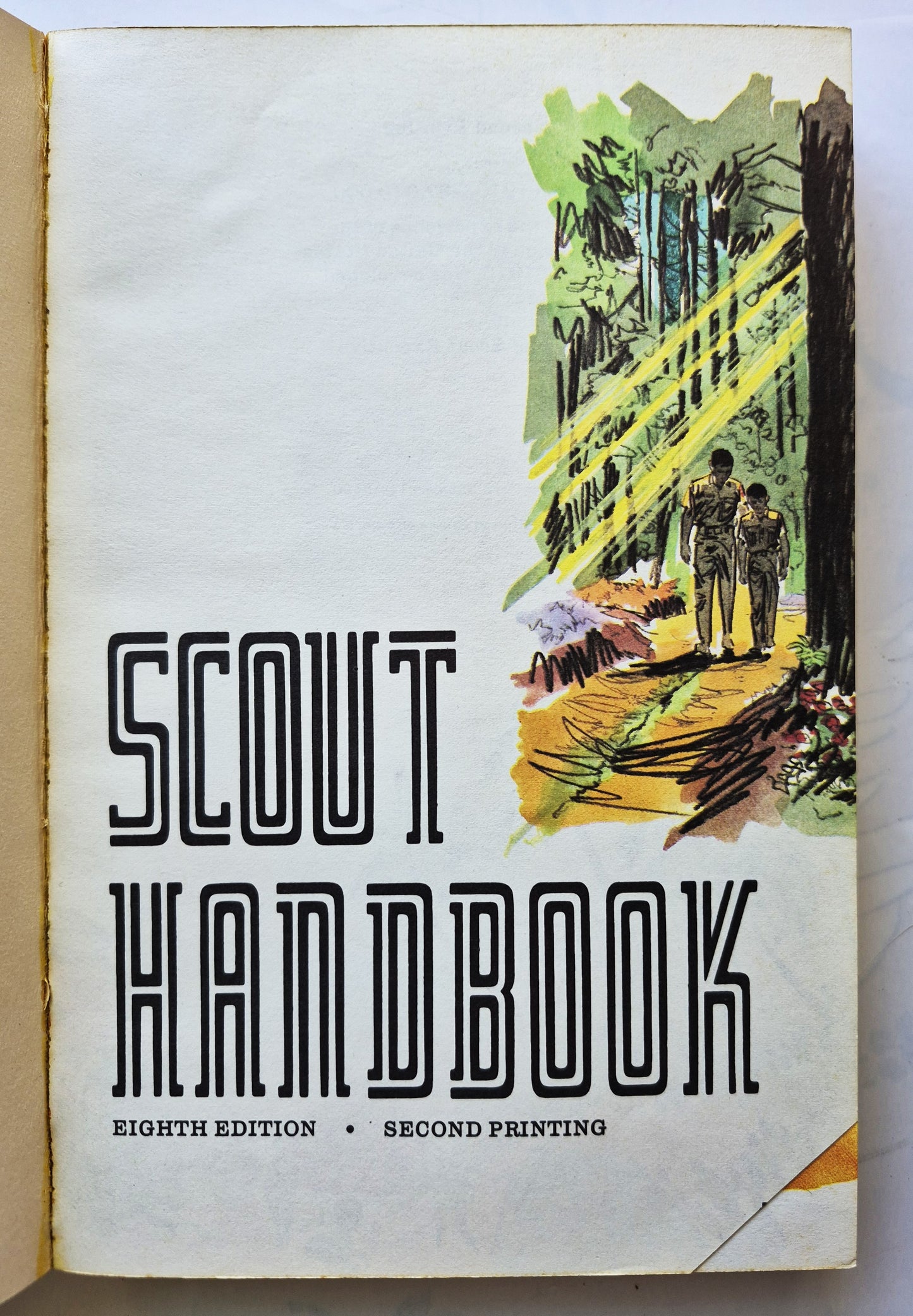 Scout Handbuch 8. Auflage von Boy Scouts of America (Sehr gut, 1973, Pbk, 480 S., BSA)