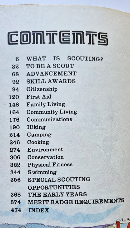 Scout Handbuch 8. Auflage von Boy Scouts of America (Sehr gut, 1973, Pbk, 480 S., BSA)