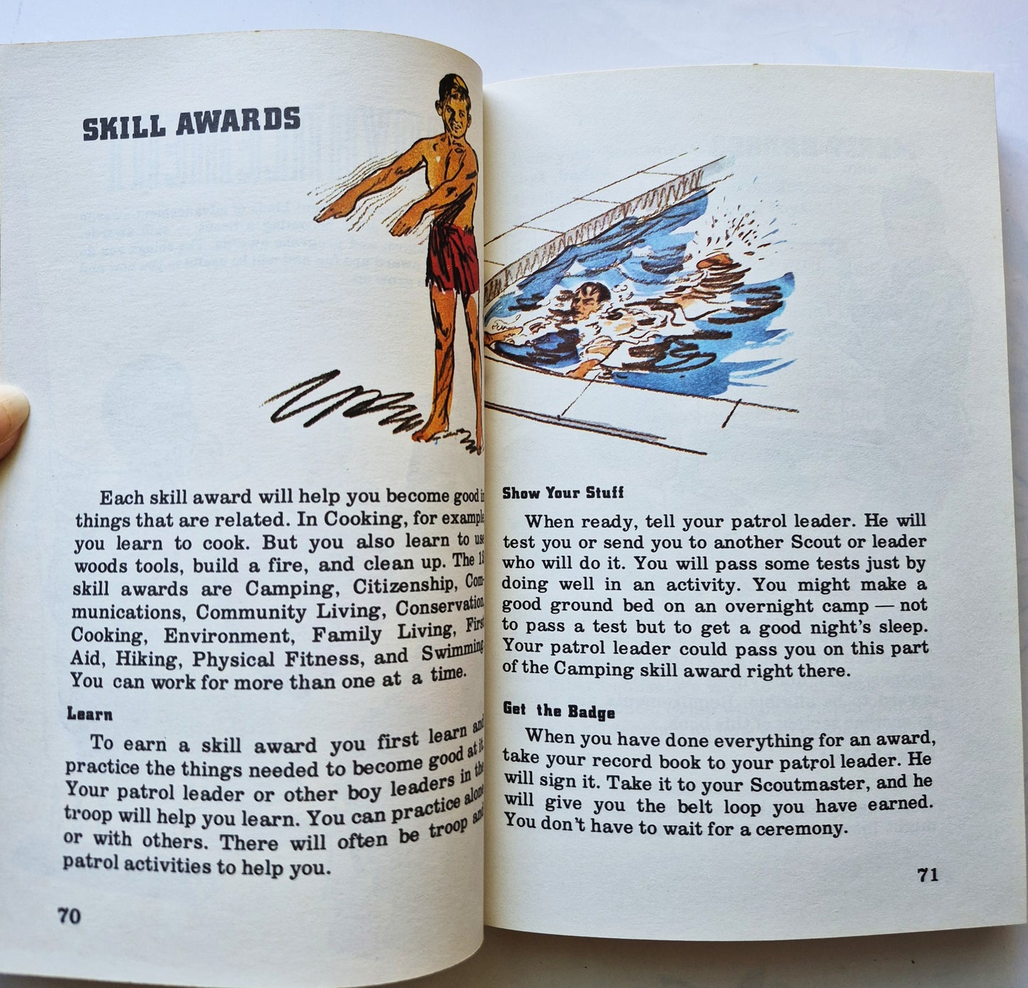 Scout Handbuch 8. Auflage von Boy Scouts of America (Sehr gut, 1973, Pbk, 480 S., BSA)