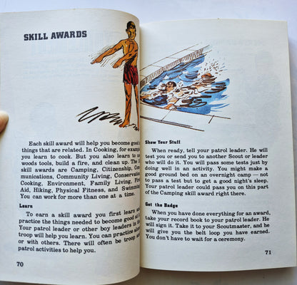 Scout Handbuch 8. Auflage von Boy Scouts of America (Sehr gut, 1973, Pbk, 480 S., BSA)