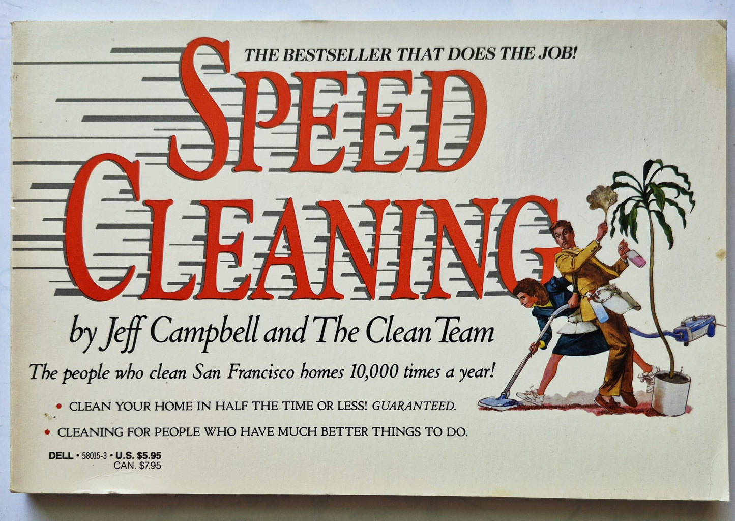 Speed Cleaning by Jeff Campbell and the Clean Team (Gut, 1987, TB, 119 S., Dell)