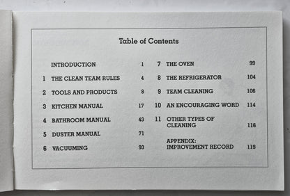 Speed Cleaning by Jeff Campbell and the Clean Team (Gut, 1987, TB, 119 S., Dell)