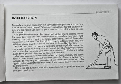 Speed Cleaning by Jeff Campbell and the Clean Team (Gut, 1987, TB, 119 S., Dell)