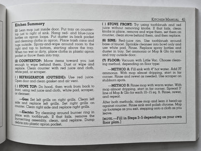 Speed Cleaning by Jeff Campbell and the Clean Team (Gut, 1987, TB, 119 S., Dell)