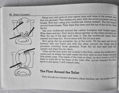 Speed Cleaning by Jeff Campbell and the Clean Team (Gut, 1987, TB, 119 S., Dell)