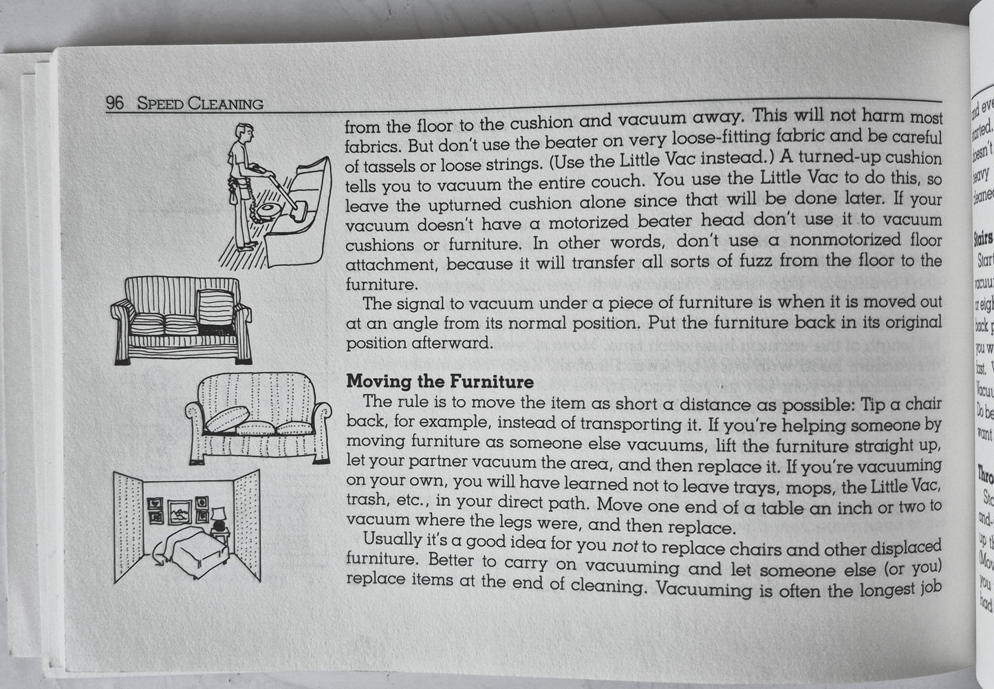 Speed Cleaning by Jeff Campbell and the Clean Team (Gut, 1987, TB, 119 S., Dell)