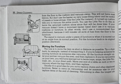 Speed Cleaning by Jeff Campbell and the Clean Team (Gut, 1987, TB, 119 S., Dell)
