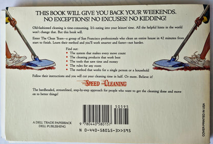 Speed Cleaning by Jeff Campbell and the Clean Team (Gut, 1987, TB, 119 S., Dell)