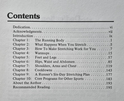 Stretching Book von Nell Weaver (Gut, 1982, Broschur, 196 S., Runner's World Books)