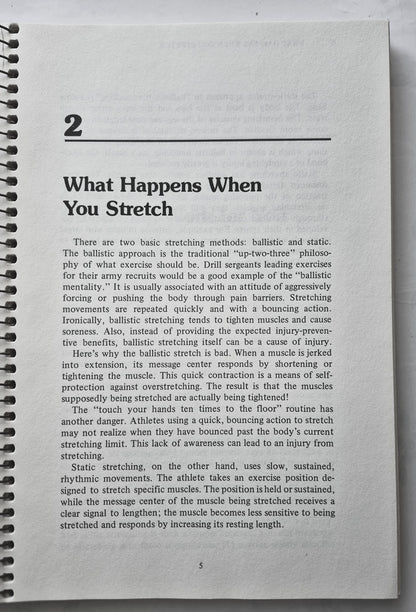 Stretching Book von Nell Weaver (Gut, 1982, Broschur, 196 S., Runner's World Books)