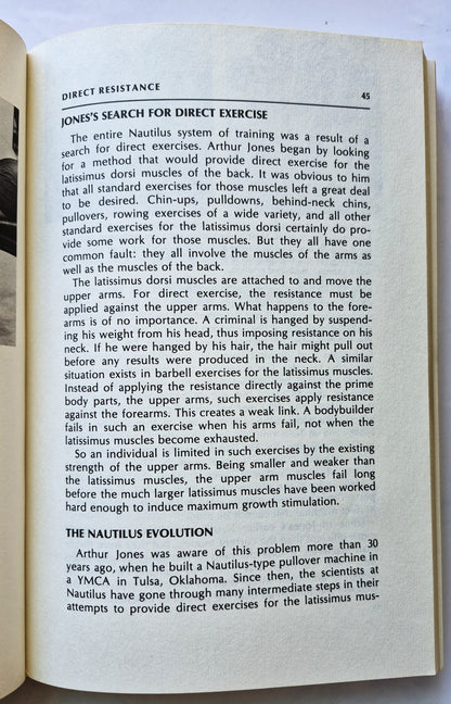 The Nautilus Bodybuilding Book von Ellington Darden (Gut, 1981, TB, 306 Seiten, Contemporary Books)