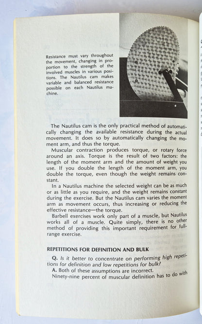 The Nautilus Bodybuilding Book von Ellington Darden (Gut, 1981, TB, 306 Seiten, Contemporary Books)