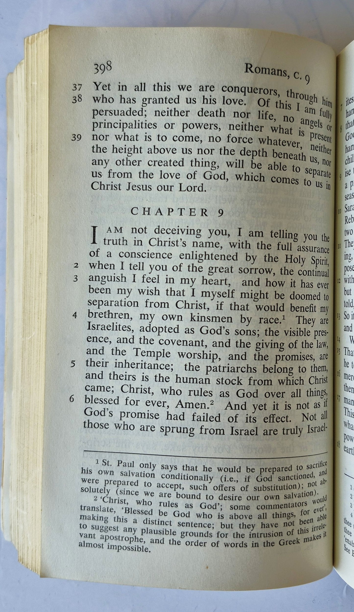 Das Neue Testament Unseres Herrn und Retters Jesus Christus, übersetzt von Ronald Knox (Gut, 1954, Taschenbuch, 697 Seiten, Sheed & Ward)