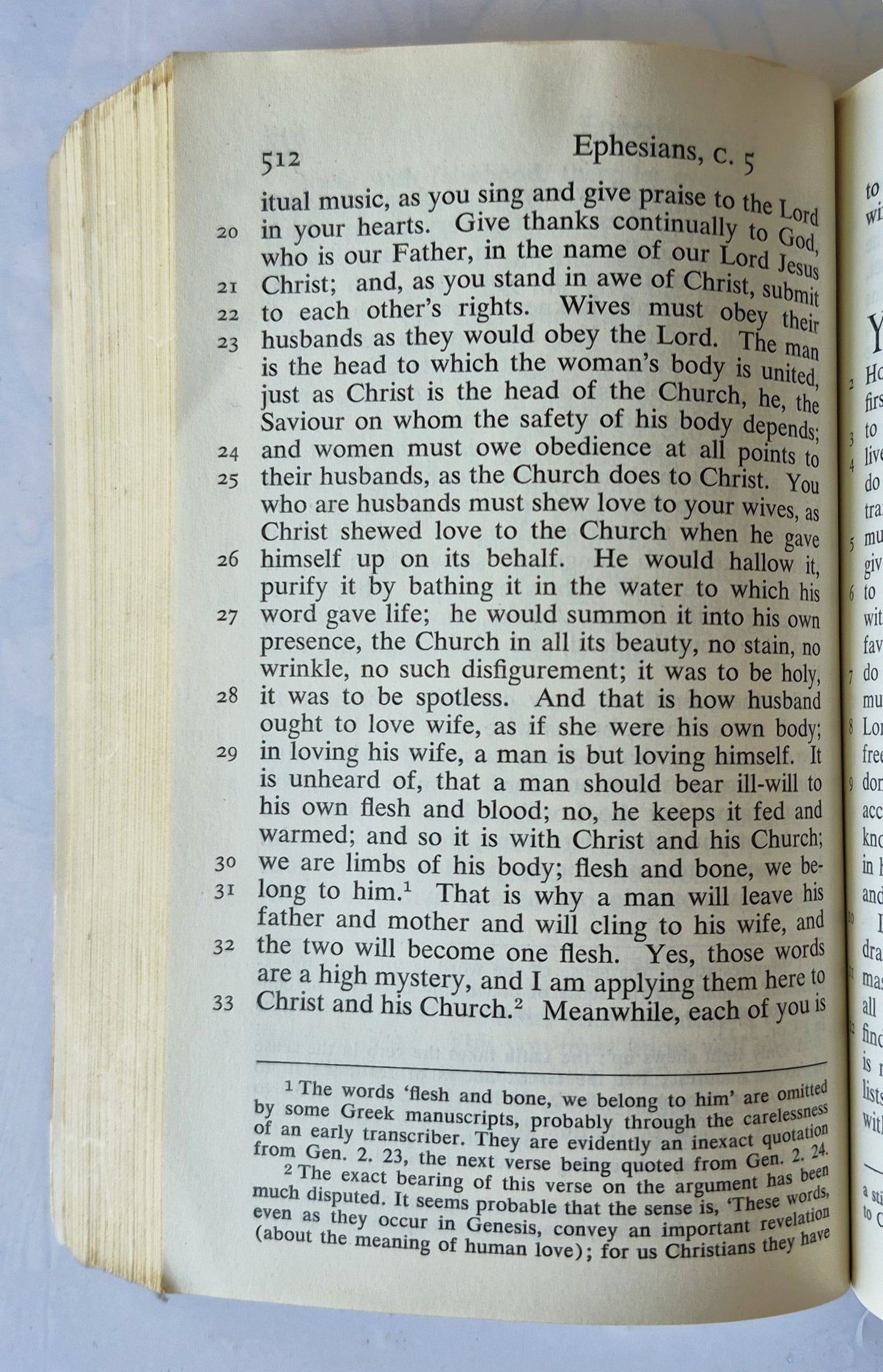 Das Neue Testament Unseres Herrn und Retters Jesus Christus, übersetzt von Ronald Knox (Gut, 1954, Taschenbuch, 697 Seiten, Sheed & Ward)