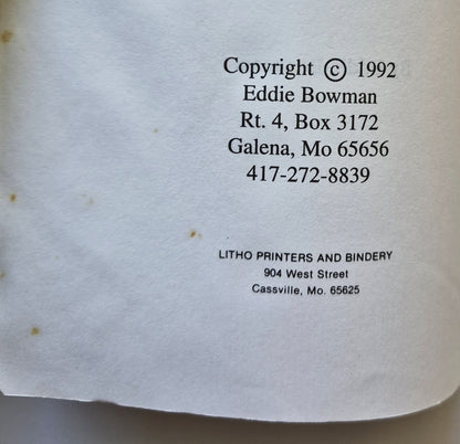 Life's Little Day von Eddie Bowman (Gut, 1992, Taschenbuch, 87 Seiten, Litho Printers, Autorenunterschrift)
