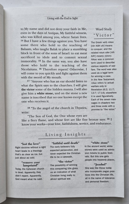Living with the End in Sight: Meditations on the Book of Revelation by Kendell H. Easley (Sehr gut, 2000, Taschenbuch, 100 S., Holman Bible Pub.)