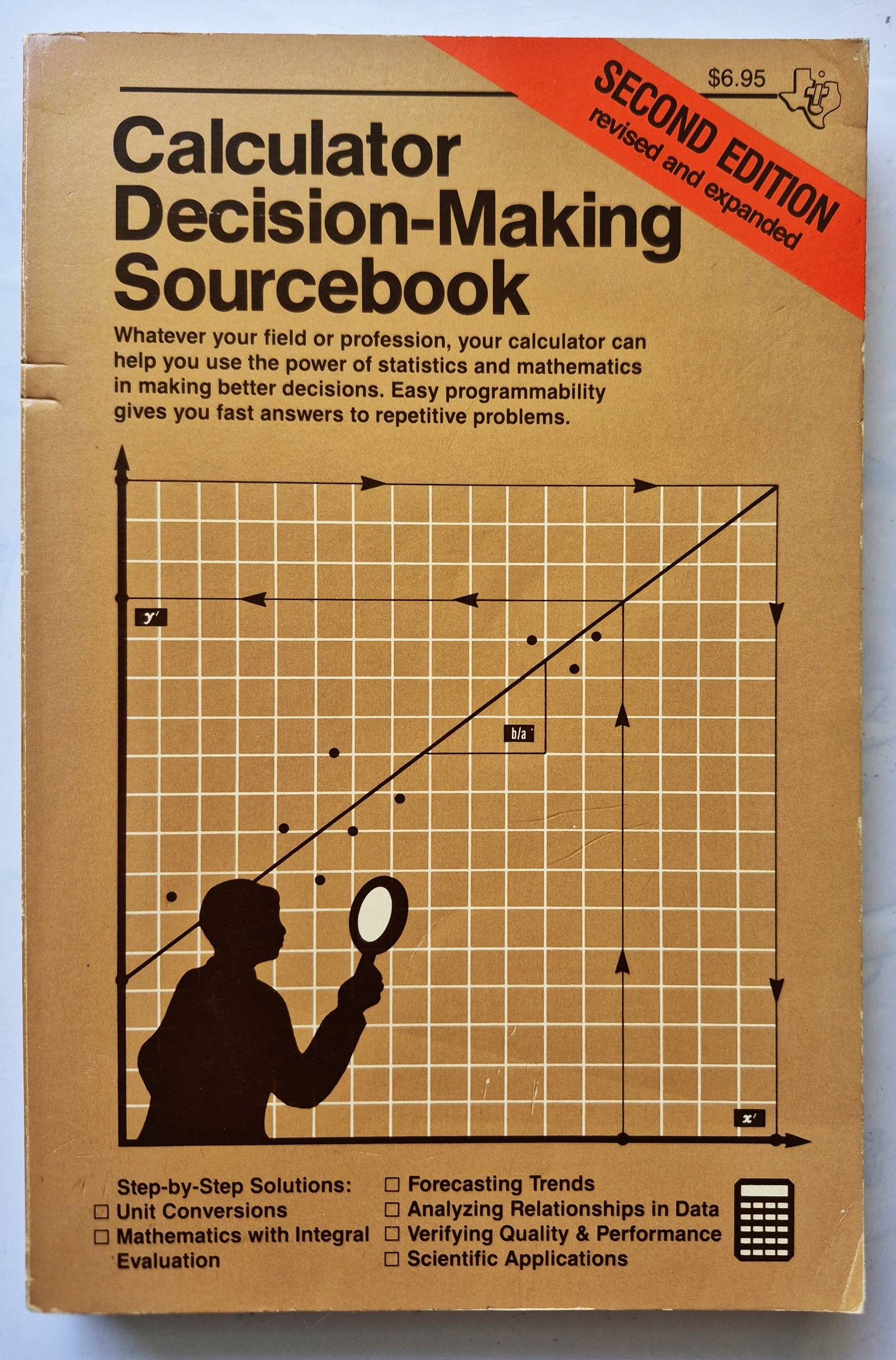 Calculator Decision-Making Sourcebook Robert Whitsell et. al. (Very Good, 1971, Pbk, Texas Instruments)