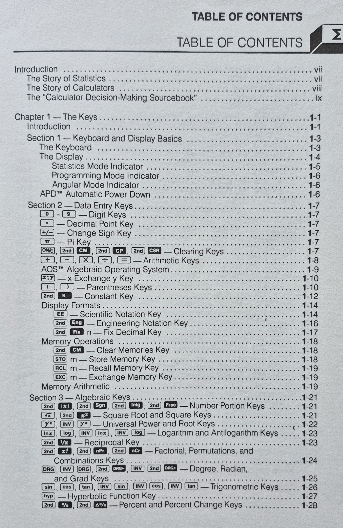 Calculator Decision-Making Sourcebook Robert Whitsell et. al. (Very Good, 1971, Pbk, Texas Instruments)