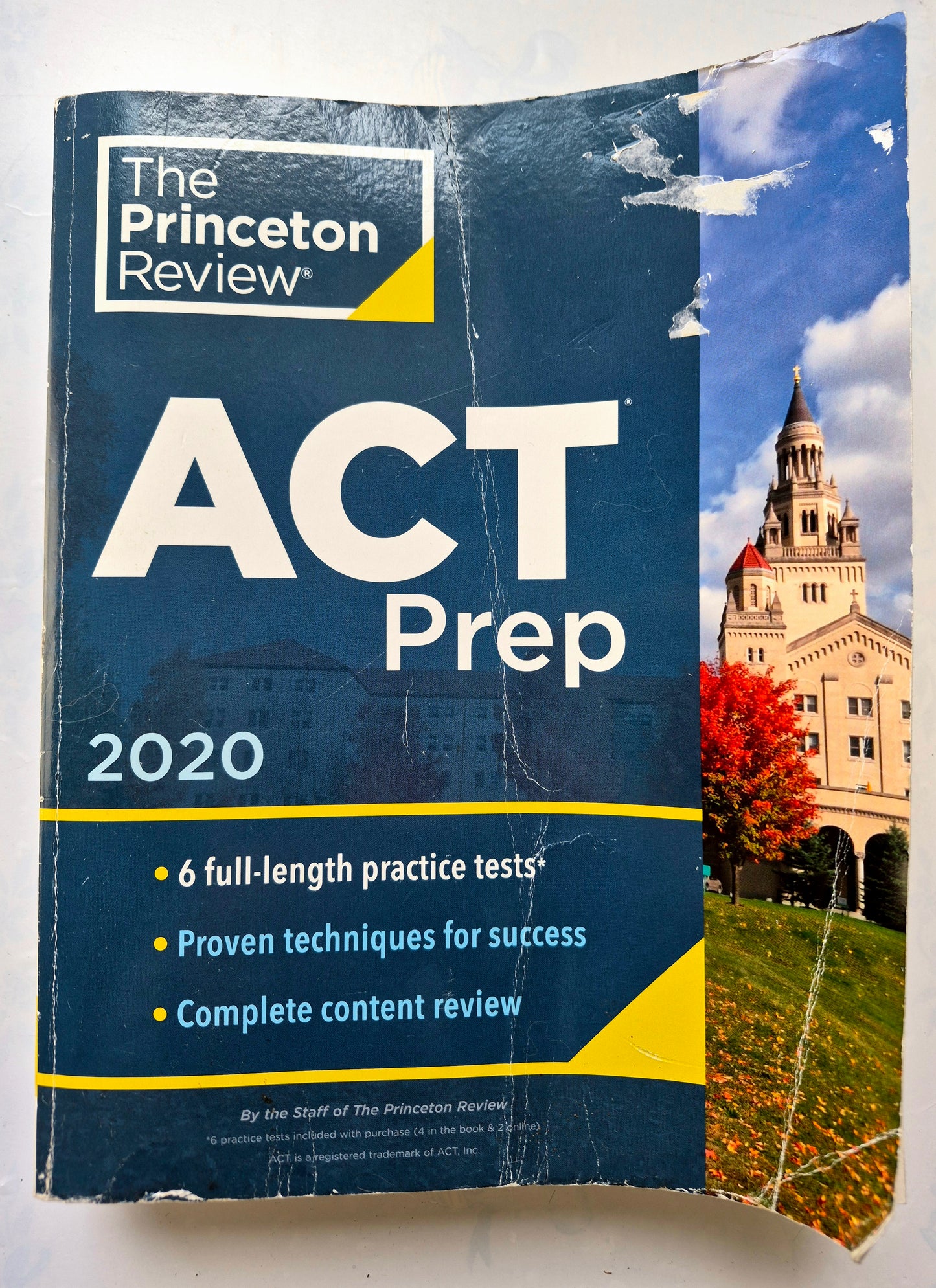 ACT Prep 2020 von The Princeton Review (Sehr gut, 2019, Taschenbuch, 833 S.)