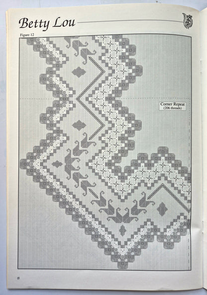 Hardanger Potpourri of Pillows von Janice Love (Sehr gut, 1991, Pb., 27 Seiten, Love 'N Stitches)